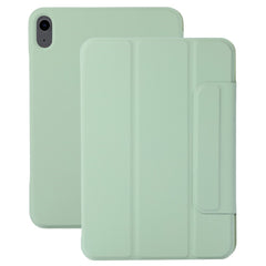 EIDERWOOD iPad 11" (2025) / iPad 10.9" (2024/2022) Magnetisk Tri-Fold Cover - Lysegrøn