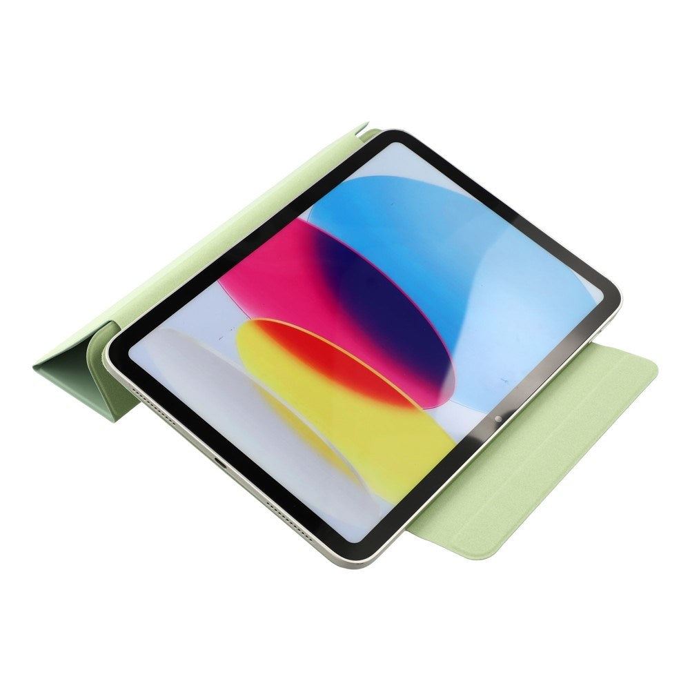 EIDERWOOD iPad 11" (2025) / iPad 10.9" (2024/2022) Magnetisk Tri-Fold Cover - Lysegrøn