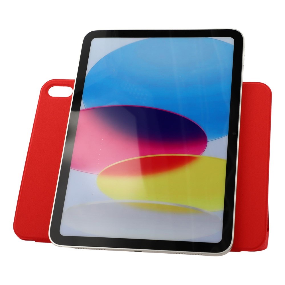 EIDERWOOD iPad 11" (2025) / iPad 10.9" (2024/2022) Magnetisk Tri-Fold Cover - Rød