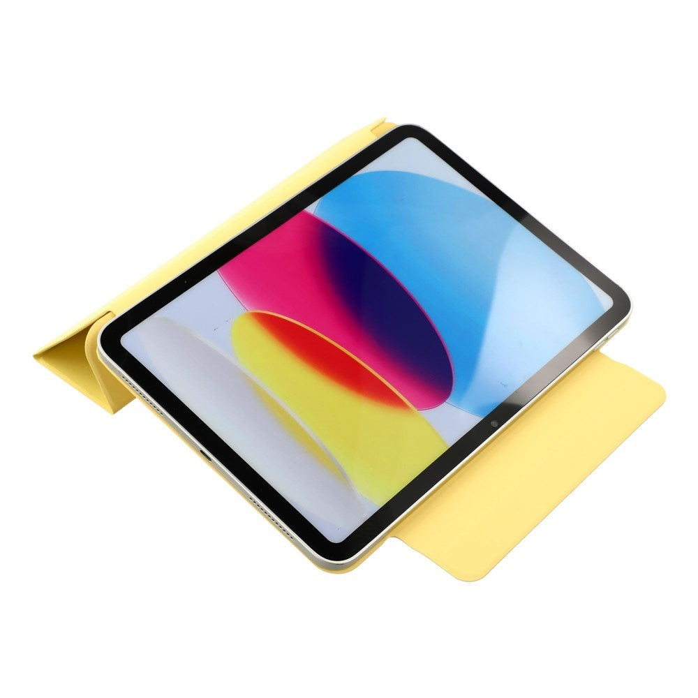 EIDERWOOD iPad 11" (2025) / iPad 10.9" (2024/2022) Magnetisk Tri-Fold Cover - Gul