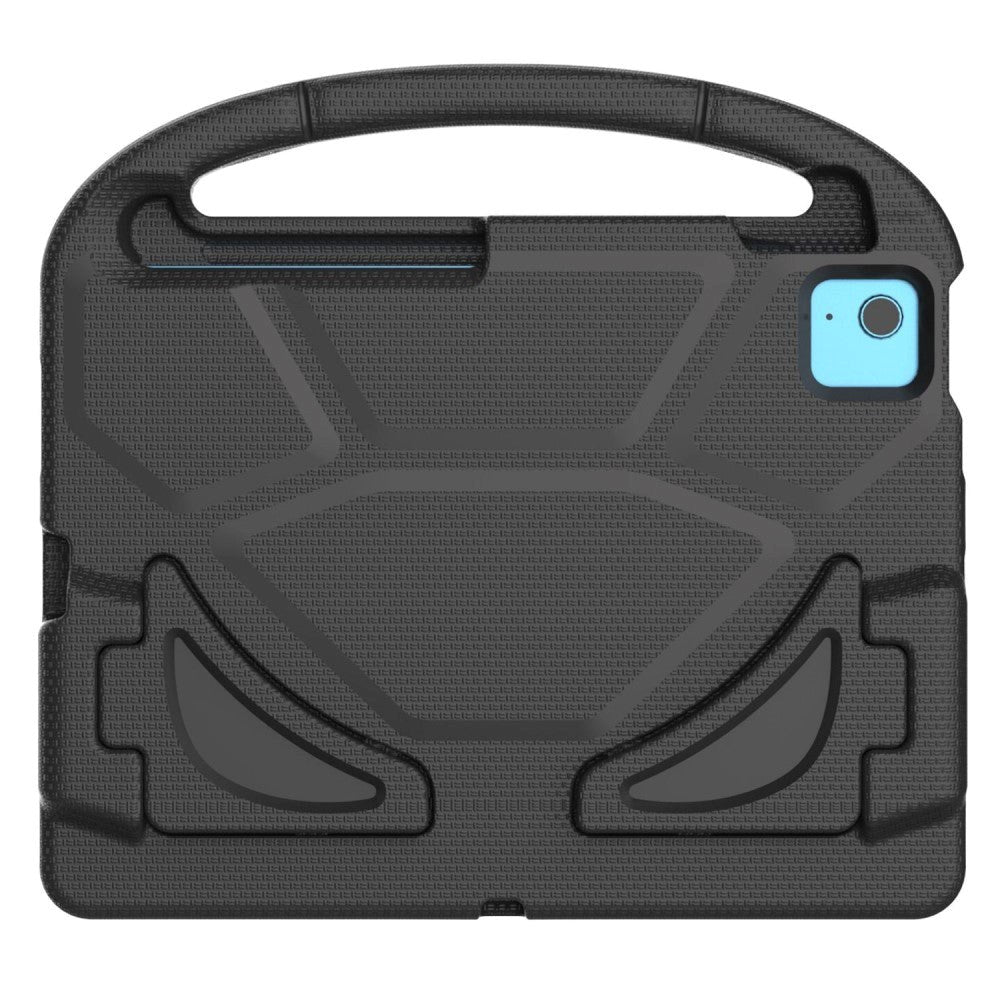 iPad 11" (2025) / iPad 10.9" (2024/2022) EVA Skum Børne Cover m. Kickstand - Sort