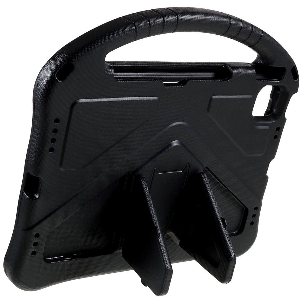 iPad 11" (2025) / iPad 10.9" (2024/2022) EVA Skum Cover m. Kickstand - Sort