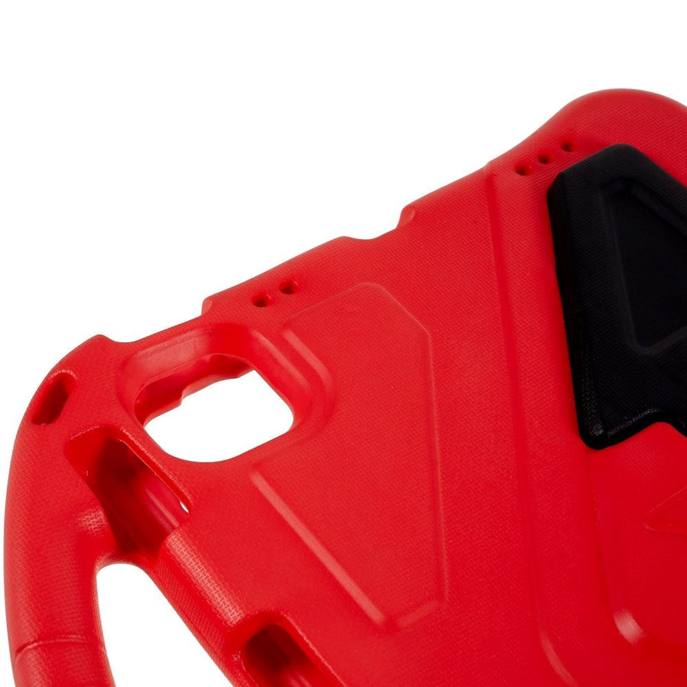 iPad 11" (2025) / iPad 10.9" (2024/2022) EVA Skum Cover m. Kickstand - Rød