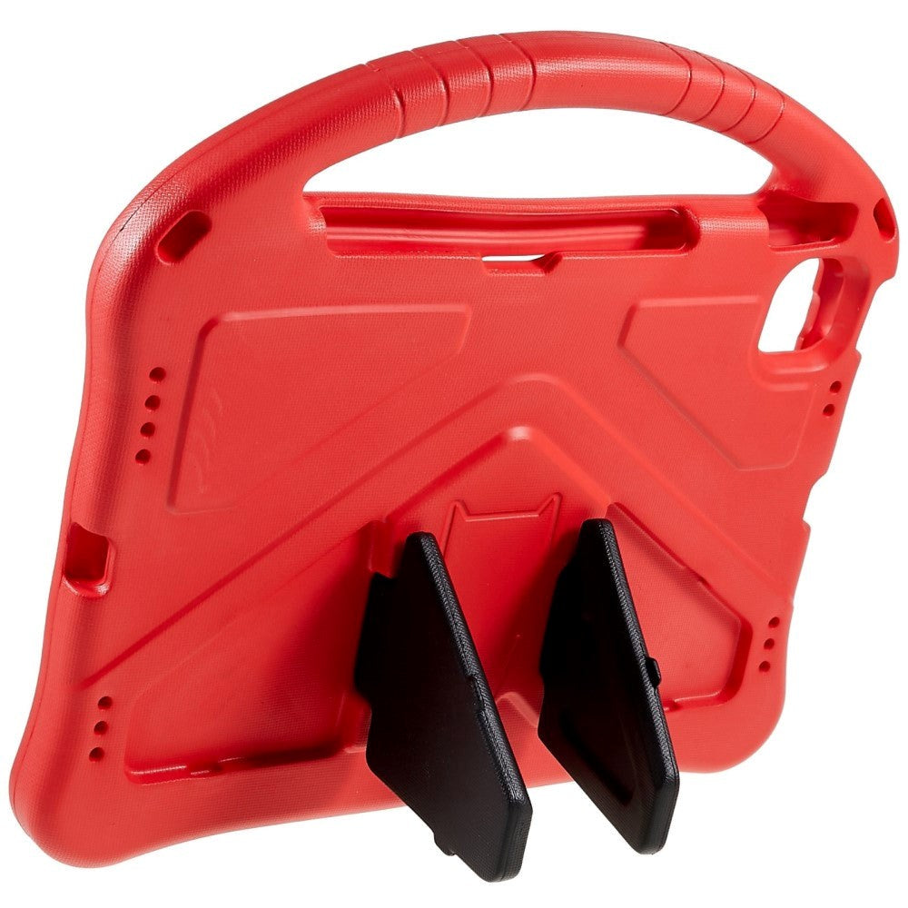iPad 11" (2025) / iPad 10.9" (2024/2022) EVA Skum Cover m. Kickstand - Rød