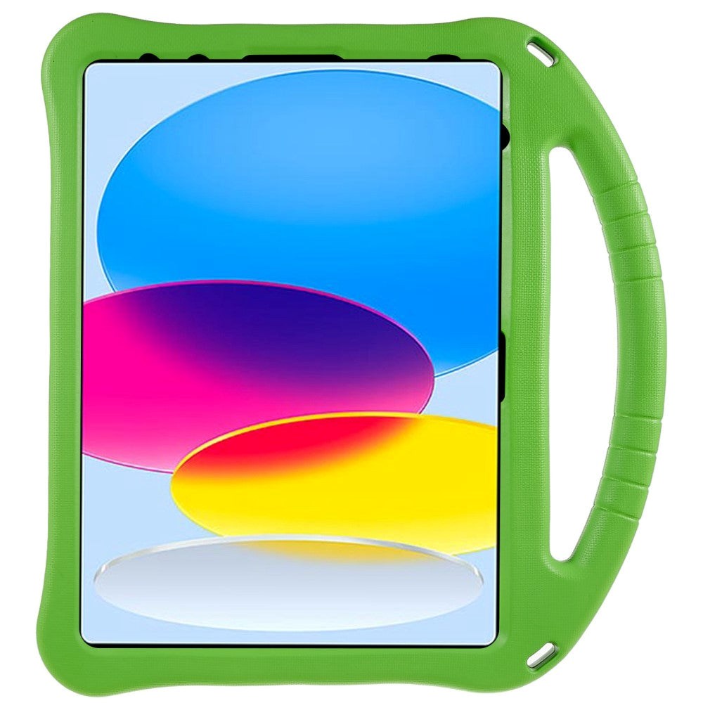 iPad 11" (2025) / iPad 10.9" (2024/2022) EVA Skum Cover m. Kickstand - Grøn