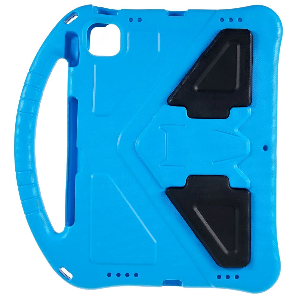 iPad 11" (2025) / iPad 10.9" (2024/2022) EVA Skum Cover m. Kickstand - Blå