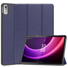 Lenovo Tab P11 Gen. 2 Tri-fold Læder Cover m. Vågeblus Funktion - Blå