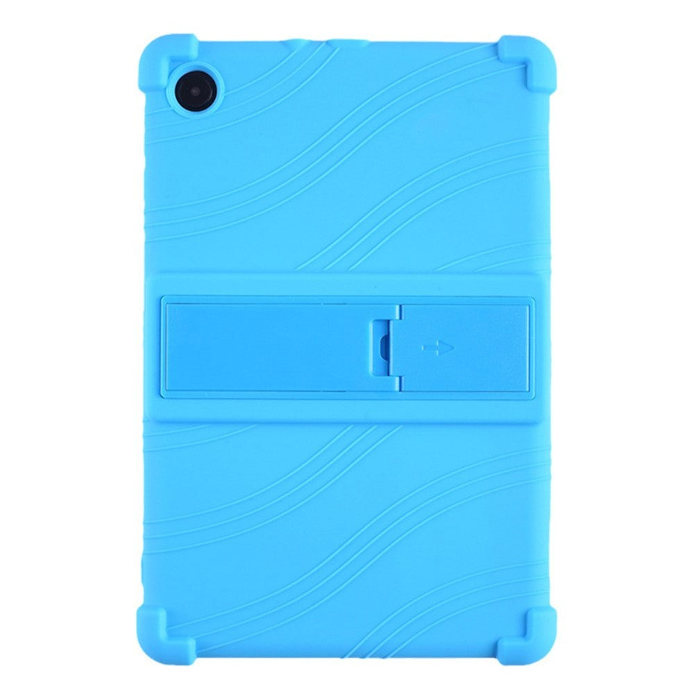 TCL Tab 10L Silikone Cover m. Kickstand - Blå