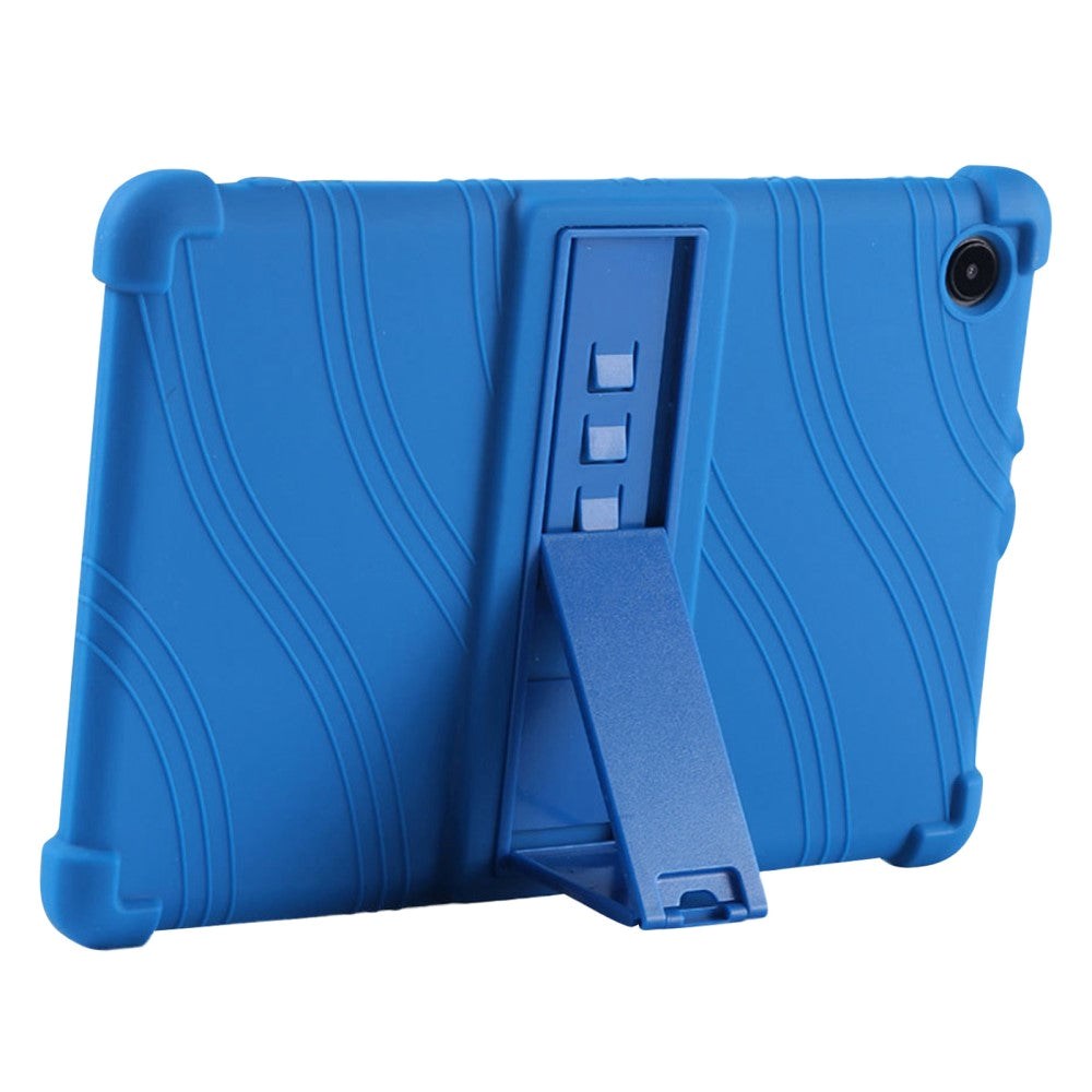 TCL Tab 10L Silikone Cover m. Kickstand - Lilla