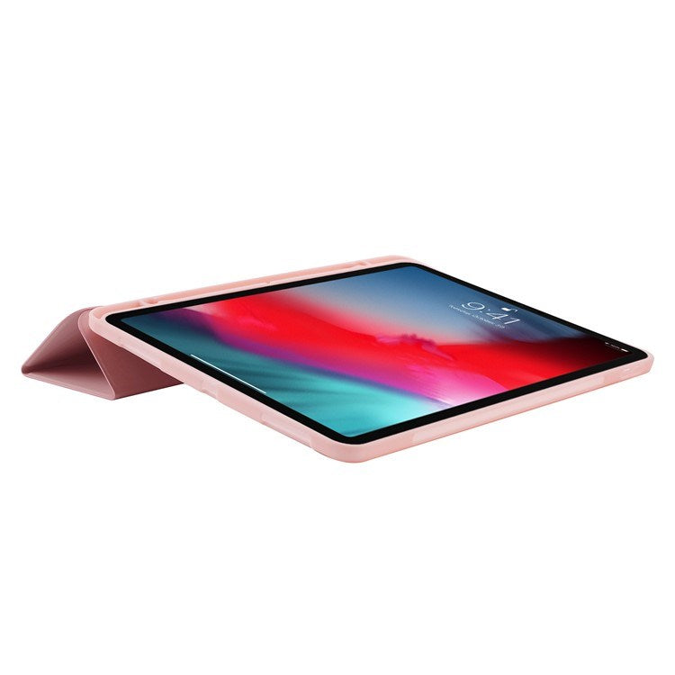 EIDERWOOD iPad Pro 11" (2022 / 2021 / 2020 / 2018) Tri-Fold Kunstlæder Cover - Lyserød