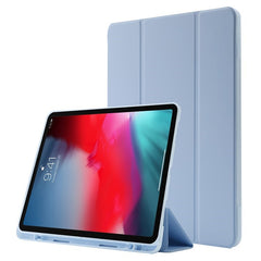 EIDERWOOD iPad Pro 11" (2022 / 2021 / 2020 / 2018) Tri-Fold Kunstlæder Cover - Lyseblå