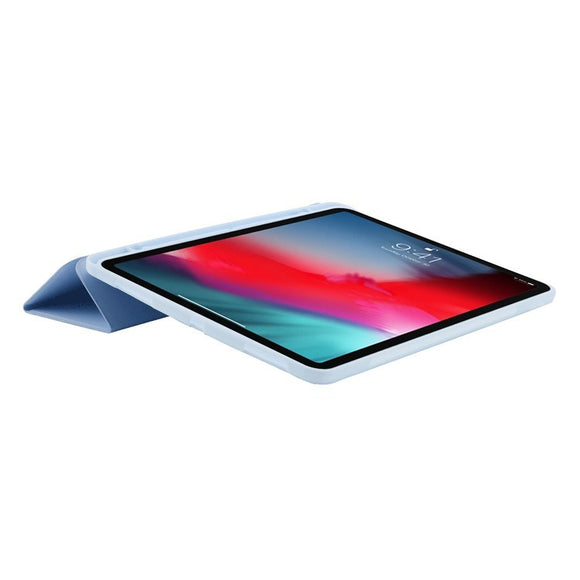 EIDERWOOD iPad Pro 11" (2022 / 2021 / 2020 / 2018) Tri-Fold Kunstlæder Cover - Lyseblå