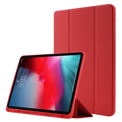 EIDERWOOD iPad Pro 11" (2022 / 2021 / 2020 / 2018) Tri-Fold Kunstlæder Cover - Rød