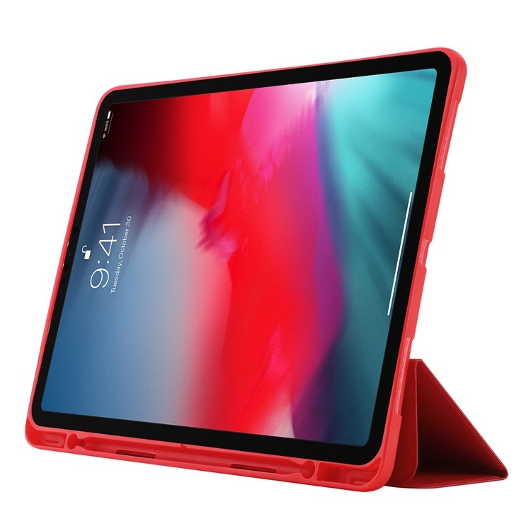 EIDERWOOD iPad Pro 11" (2022 / 2021 / 2020 / 2018) Tri-Fold Kunstlæder Cover - Rød
