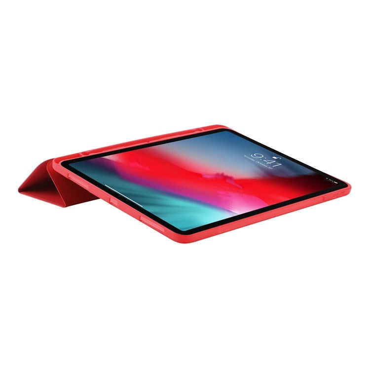 EIDERWOOD iPad Pro 11" (2022 / 2021 / 2020 / 2018) Tri-Fold Kunstlæder Cover - Rød