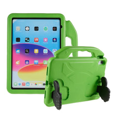 iPad 11" (2025) / iPad 10.9" (2024/2022) Børne cover - Thumb Kickstand Cover - Grøn