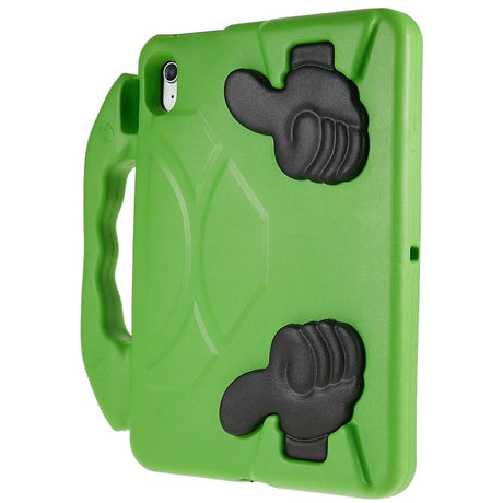 iPad 11" (2025) / iPad 10.9" (2024/2022) Børne cover - Thumb Kickstand Cover - Grøn