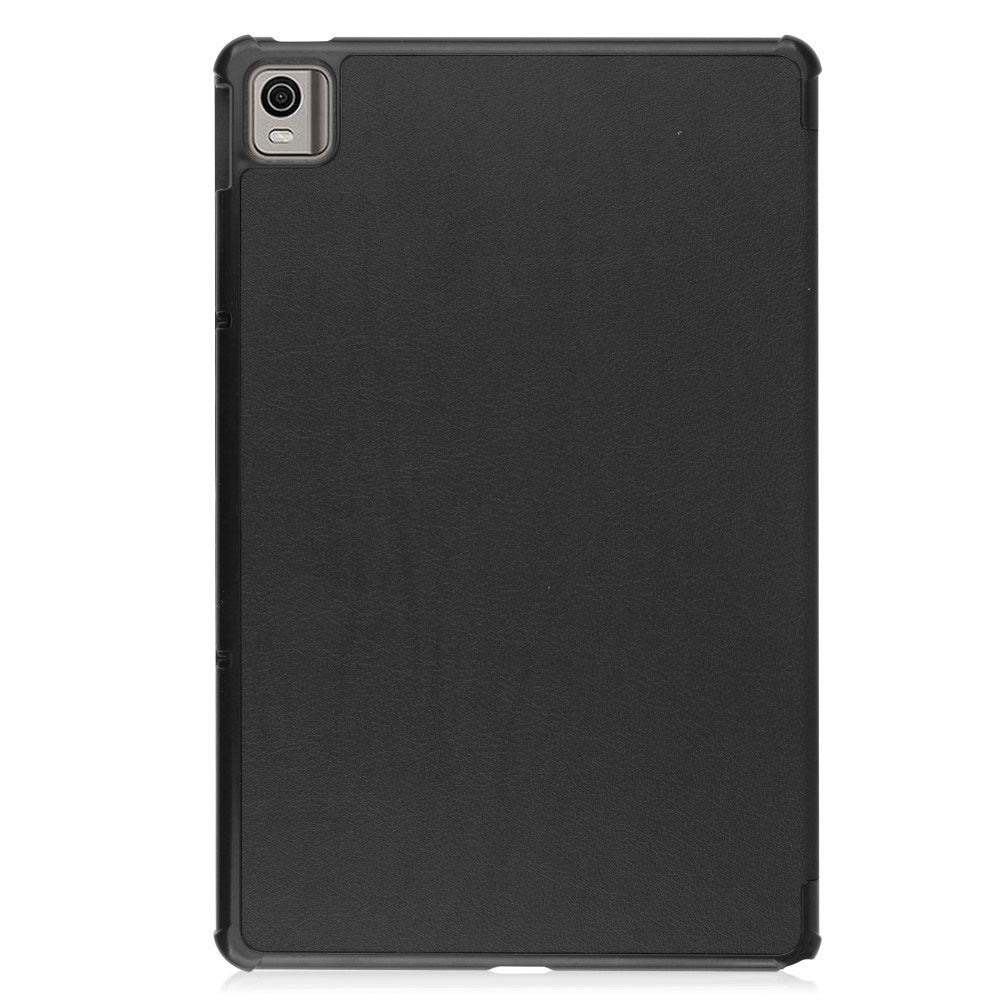 EIDERWOOD Nokia T21 Tri-Fold Kunstlæder Cover - Sort