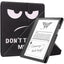 Amazon Kindle Scribe 11th Generation (2022) Origami Læder Cover m. Pen Holder - "Don't Touch Me"