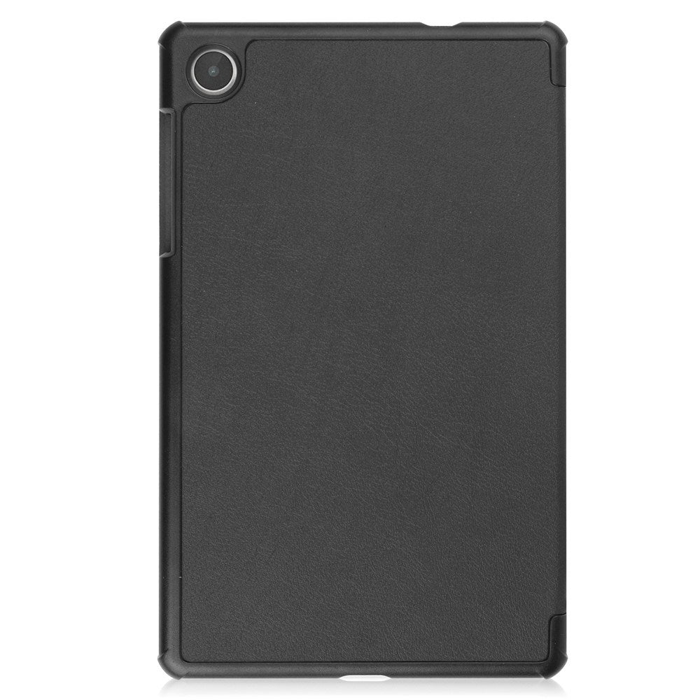 EIDERWOOD Lenovo Tab M8 (4. Gen.) Tri-Fold Kunstlæder Flip Cover - Sort