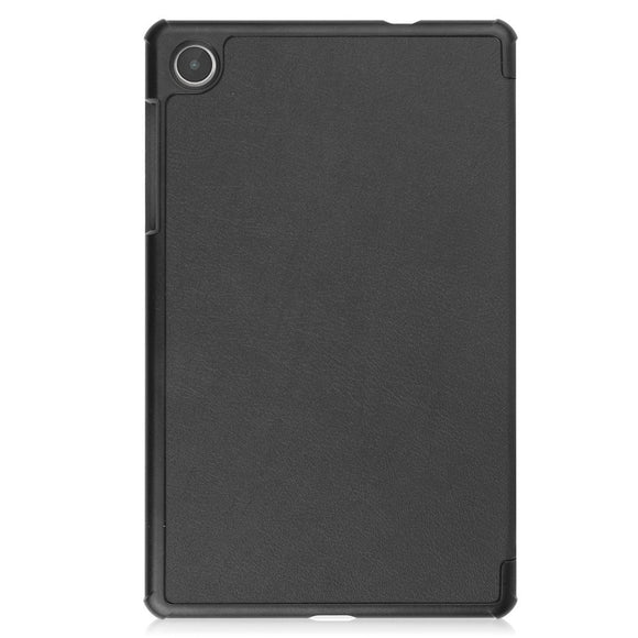EIDERWOOD Lenovo Tab M8 (4. Gen.) Tri-Fold Kunstlæder Flip Cover - Sort