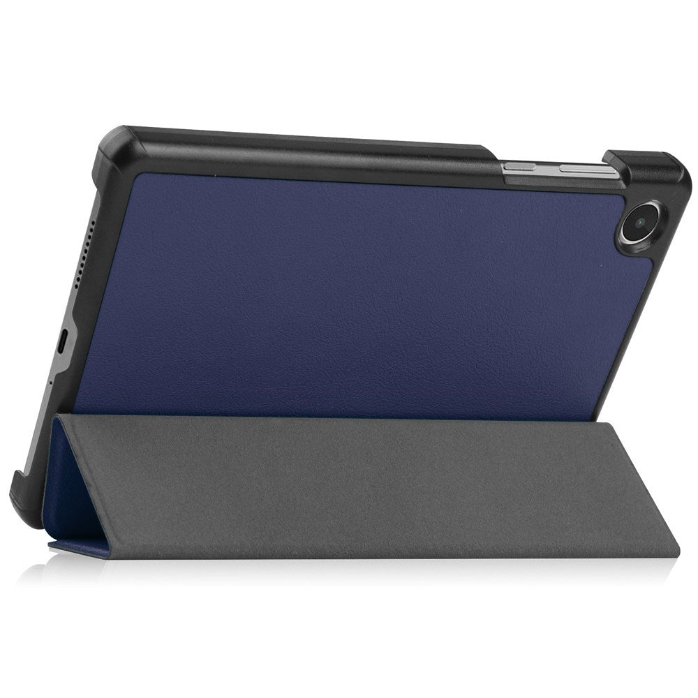 EIDERWOOD Lenovo Tab M8 (4. Gen.) Tri-Fold Kunstlæder Flip Cover - Blå