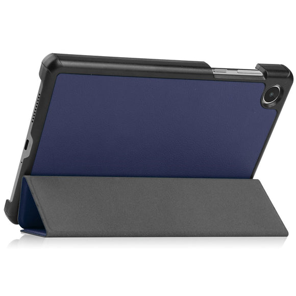 EIDERWOOD Lenovo Tab M8 (4. Gen.) Tri-Fold Kunstlæder Flip Cover - Blå