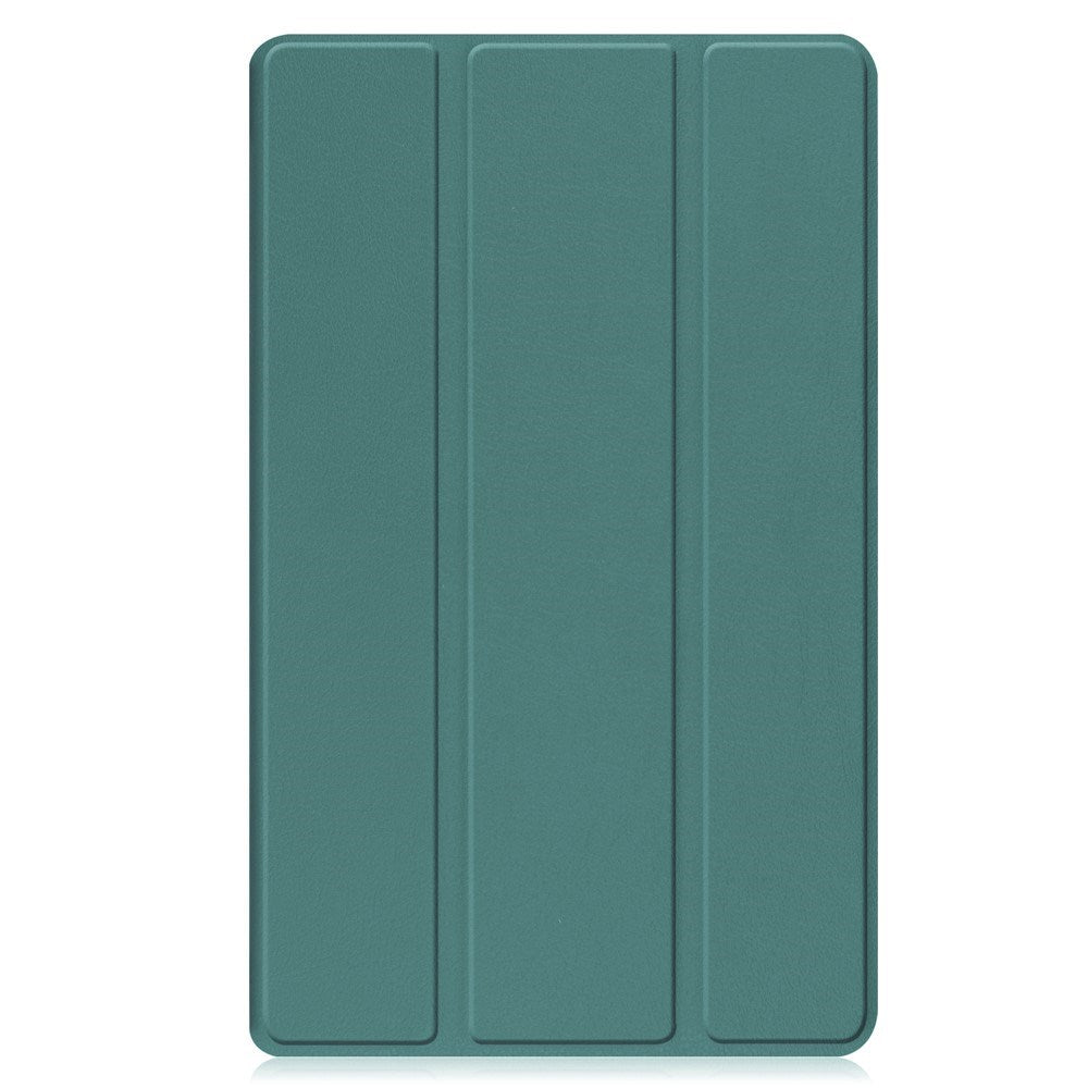 EIDERWOOD Lenovo Tab M8 (4. Gen.) Tri-Fold Kunstlæder Flip Cover - Grøn