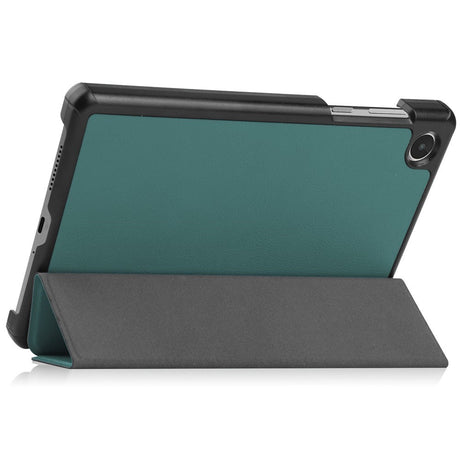 EIDERWOOD Lenovo Tab M8 (4. Gen.) Tri-Fold Kunstlæder Flip Cover - Grøn
