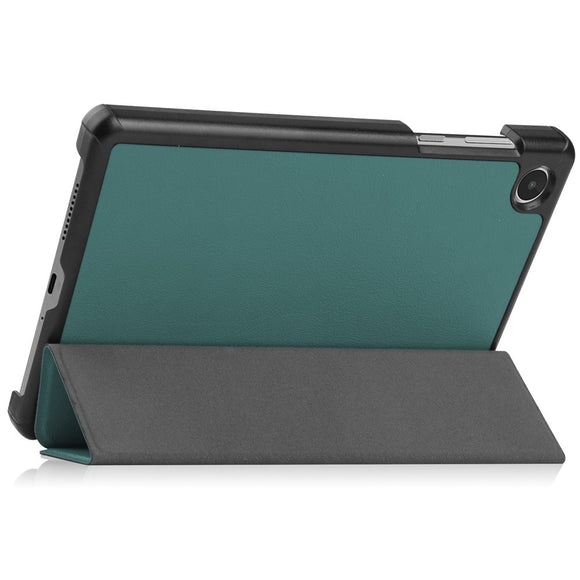 EIDERWOOD Lenovo Tab M8 (4. Gen.) Tri-Fold Kunstlæder Flip Cover - Grøn