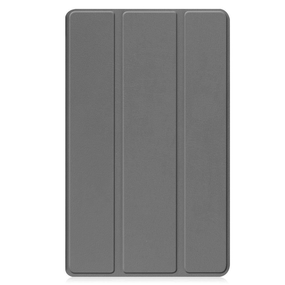 EIDERWOOD Lenovo Tab M8 (4. Gen.) Tri-Fold Kunstlæder Flip Cover - Grå
