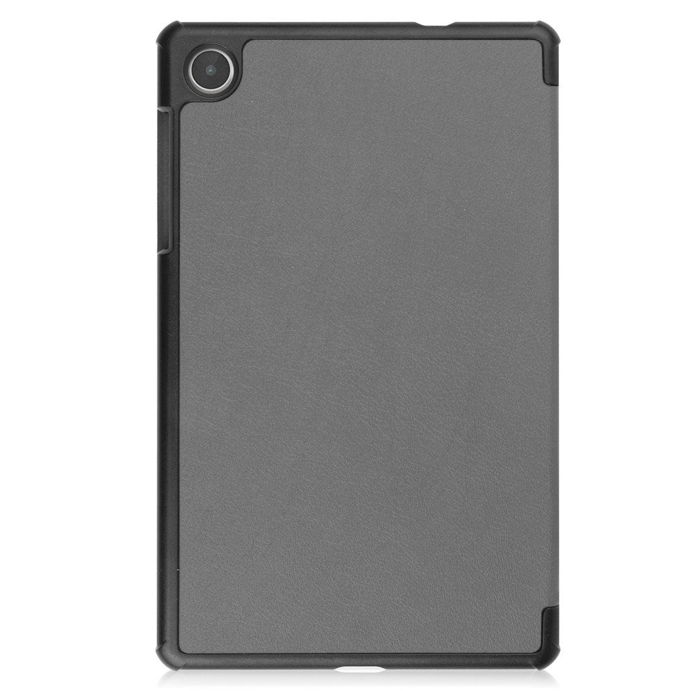EIDERWOOD Lenovo Tab M8 (4. Gen.) Tri-Fold Kunstlæder Flip Cover - Grå