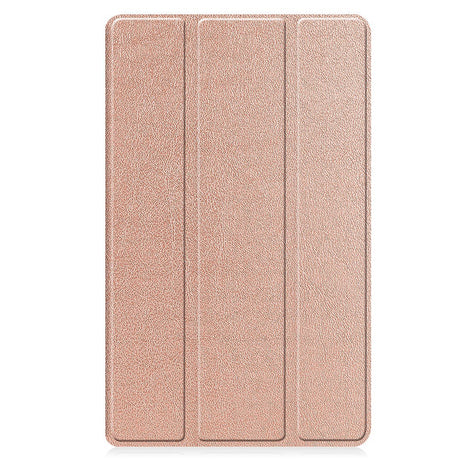 EIDERWOOD Lenovo Tab M8 (4. Gen.) Tri-Fold Kunstlæder Flip Cover - Rose Gold