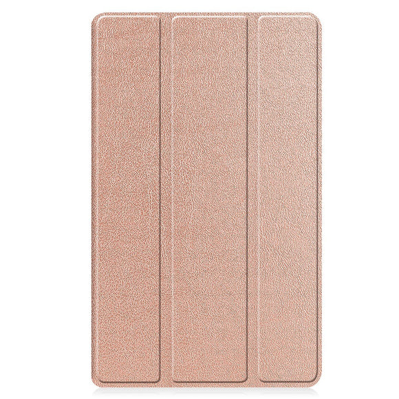 EIDERWOOD Lenovo Tab M8 (4. Gen.) Tri-Fold Kunstlæder Flip Cover - Rose Gold