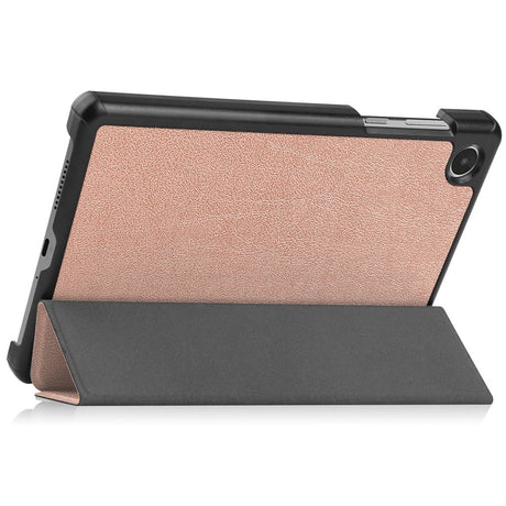 EIDERWOOD Lenovo Tab M8 (4. Gen.) Tri-Fold Kunstlæder Flip Cover - Rose Gold