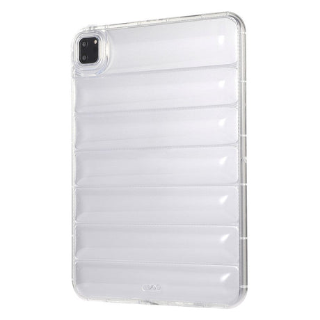 iPad Pro 11" ( 2022 / 2021 / 2020 / 2018) Fleksibelt Plastik Cover - Riller - Gennemsigtig