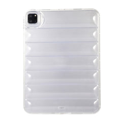 iPad Pro 11" ( 2022 / 2021 / 2020 / 2018) Fleksibelt Plastik Cover - Riller - Gennemsigtig