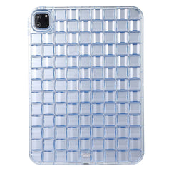 iPad Pro 11" (2022 / 2021 / 2020 / 2018) Fleksibelt Plastik Cover - Flet Design - Gennemsigtig / Blå