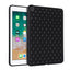 iPad 9.7 (2018-2017) / iPad Air 2 Fleksibelt Plastik Cover - Rhombe Design - Sort