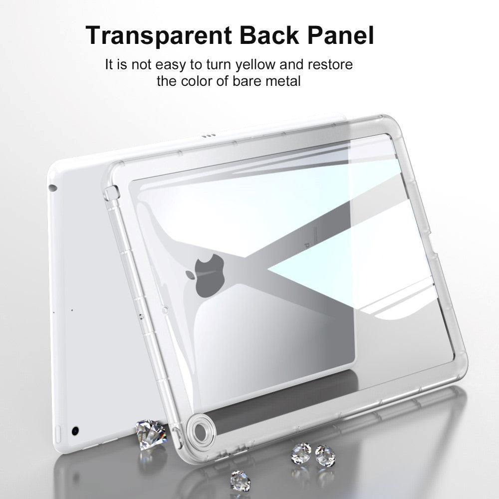 iPad (2018) / iPad (2017) Hybrid Plastik Cover - Gennemsigtig