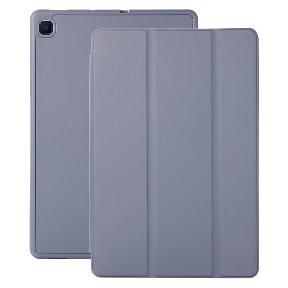 Samsung Galaxy Tab S6 Lite (2020-2024) Magnetisk Tri-Fold Læder Cover m. Pencil Holder - Lilla