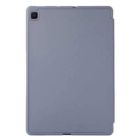 Samsung Galaxy Tab S6 Lite (2020-2024) Magnetisk Tri-Fold Læder Cover m. Pencil Holder - Lilla