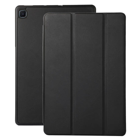 Samsung Galaxy Tab S6 Lite (2020-2024) Magnetisk Tri-Fold Læder Cover m. Pencil Holder - Sort