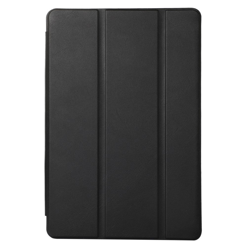 Samsung Galaxy Tab S6 Lite (2020-2024) Magnetisk Tri-Fold Læder Cover m. Pencil Holder - Sort