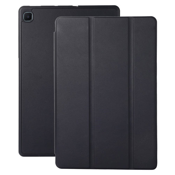 Samsung Galaxy Tab S6 Lite (2020-2024) Magnetisk Tri-Fold Læder Cover m. Pencil Holder - Mørkeblå