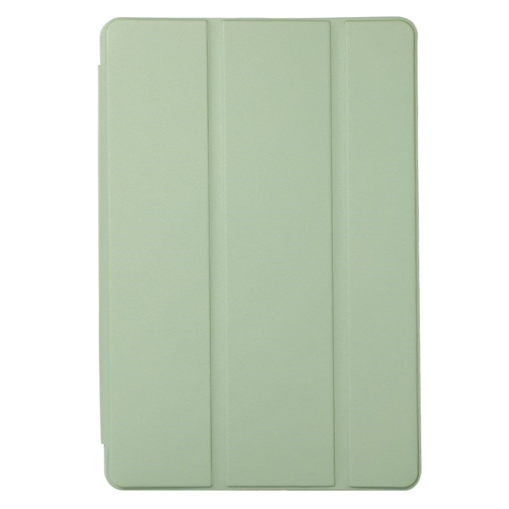 Samsung Galaxy Tab S6 Lite (2020-2024) Magnetisk Tri-Fold Læder Cover m. Pencil Holder - Grøn
