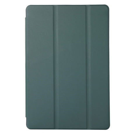 Samsung Galaxy Tab S6 Lite (2020-2024) Magnetisk Tri-Fold Læder Cover m. Pencil Holder - Mørkegrøn