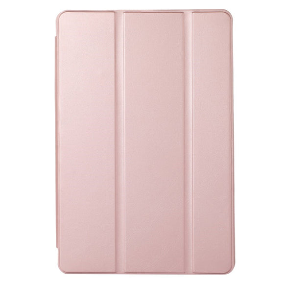Samsung Galaxy Tab S6 Lite (2020-2024) Magnetisk Tri-Fold Læder Cover m. Pencil Holder - Rose Gold