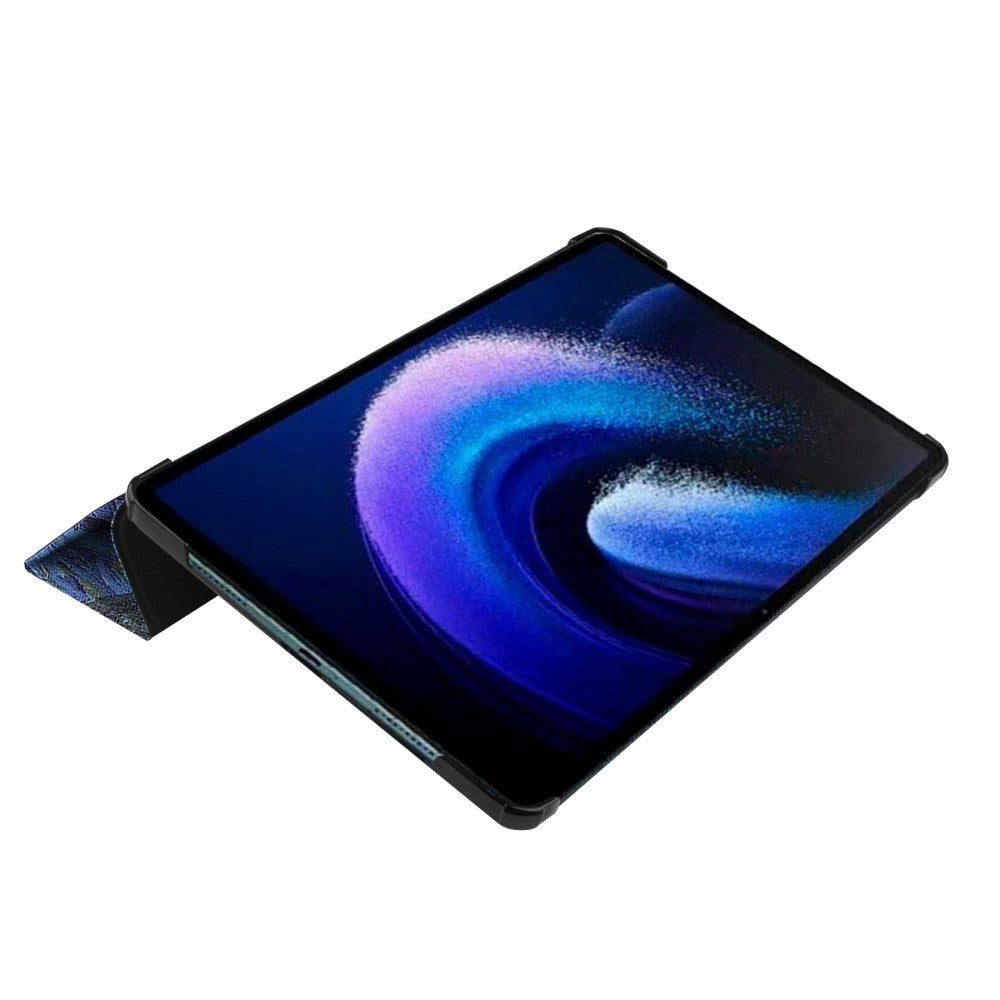 Xiaomi Pad 6 Læder Cover m. Stand - Maleri