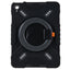 Pepkoo iPad 11" (2025) / 10.9" (2024 / 2022) Børne Cover m. Roterbar Stander - Sort